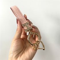 Cute hanging decoration BMW car cute bag bag Honda key chain cartoon hang chain key button male and female pendant Benz