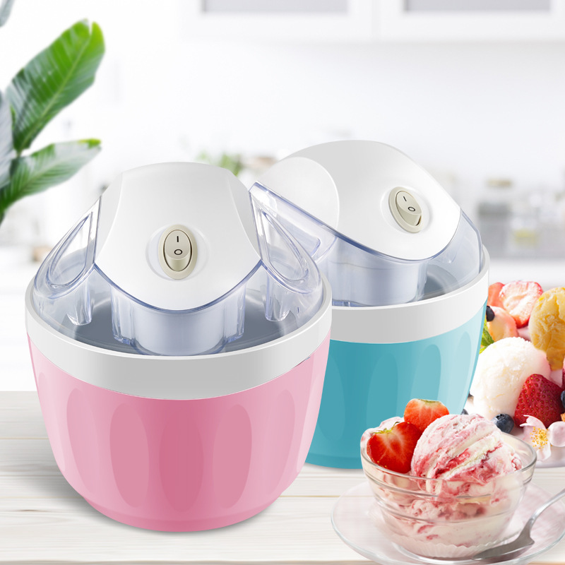 Kadi Cat Ice Cream Maker for Home Use LAOSHU Fruit Yogurt Ice Cream Machine Fully Automatic Small Ice Cream Maker DIY