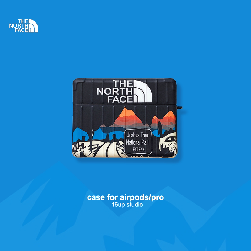 Tidal Snowy Mountain Road Applicable Airpods Protective Sleeve Pro Personality Couple 2 Generations Apple Bluetooth Headphones Soft Shell 3