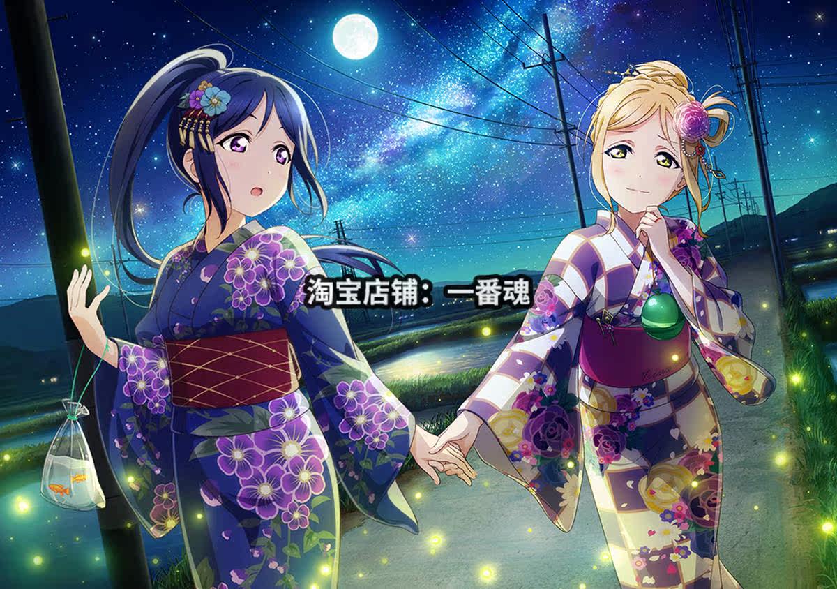 Love Live Sunshine 水團小原鞠莉aqours 動漫圖片原畫集壁紙