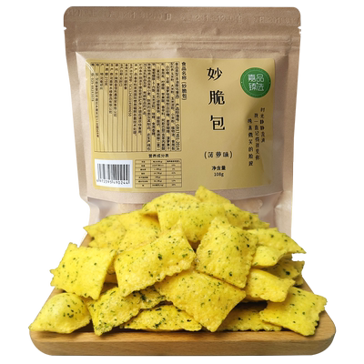 拍3件嘉品臻选妙脆包杂粮锅巴108g