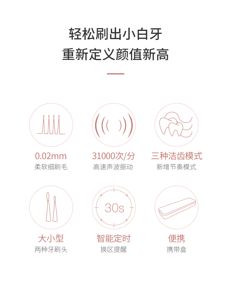 日本 Panasonic 松下 智能充电声波震动电动牙刷 图2