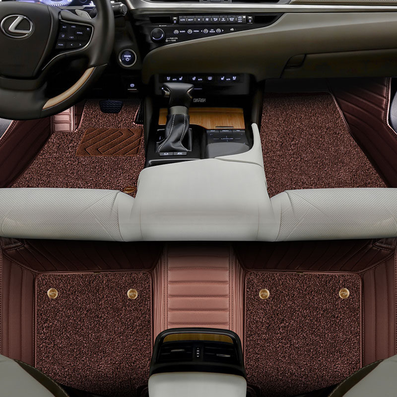 Suitable for Lexus ES leather car mat ES200ES300hES260 special double-layer leather full surround