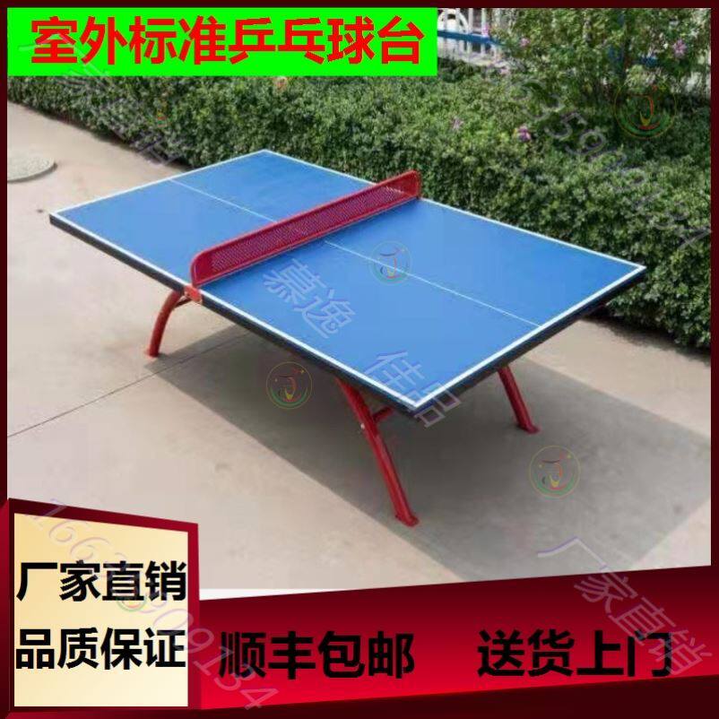 Competition Money Just Face Professional School Ball Table Ping Pong Table Tennis Table Home Community Outdoor Aging Standard Rainbow Type