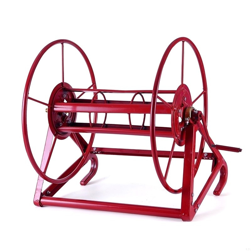 High-voltage wire rack storage layer rack labor-saving spray machine pipe reel pouring rope washing car water pipe winding machine artifact rotation