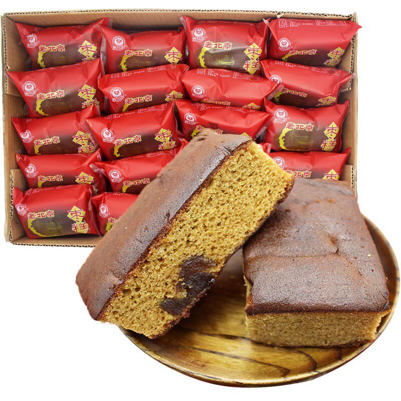 Old Beijing Zake Walnut Date Breakfast Complete Box Snacks Red Jujube Snacks Soft Snacks