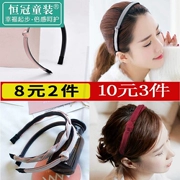 mô hình đơn giản mỹ Hàn Quốc phụ kiện vòng trượt tóc lượn sóng hoop headband tóc thu hẹp tie răng thẻ nơ