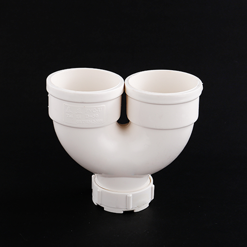 Water pipe bend 180 degree PVC drainage pipe storage bend 50 75 110 U type check port water bend