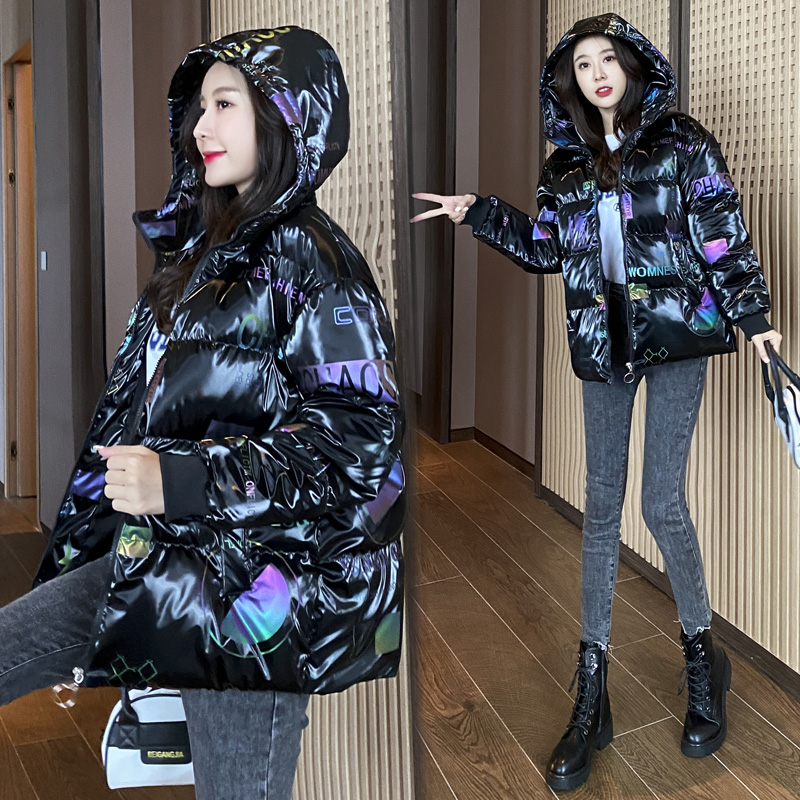 Lightly wash cotton cotton clothes short 2021 new fashion thickening down cotton cotton jacket