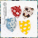 Японский мультяшный шарф, нагрудник, слюнявчик, аксессуар