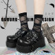 Hell nurse GURURU original authentic lolita shoes y2k subculture punk hot girl platform shoes