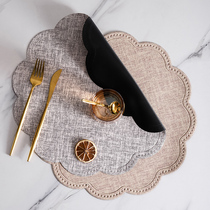 Thermal insulation mat anti-scalding and heat-resistant placemats home waterproof pu table mat dish plate pot mat plate mat coasters