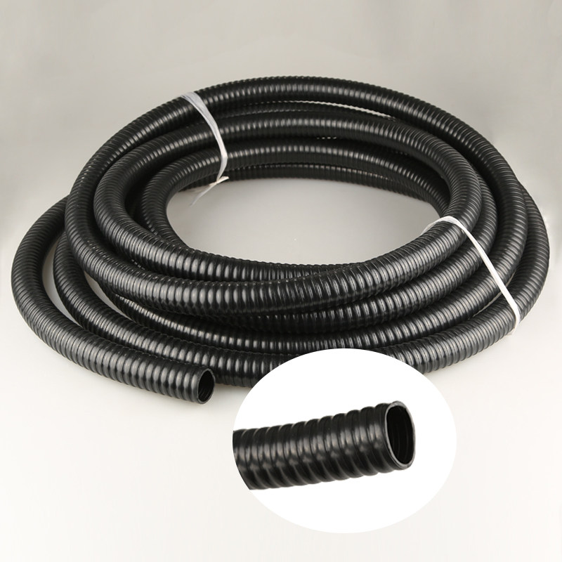 Sensen Glass Black Pipe Filter Filter Fish Pool Pump with Corrugated Hose Rubber 20 25 32 38 50