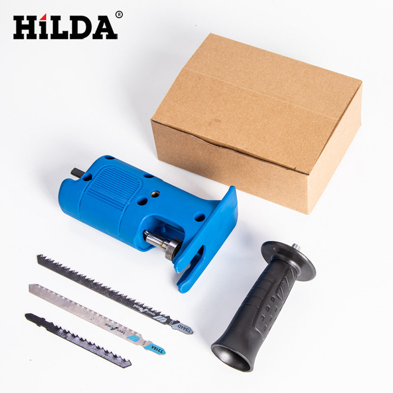 HILDA electric reciprocating saw curve saw electric saw electric sawmill for horse knife saw cutting saw electric drill turn back and back saw wood cut-Taobao