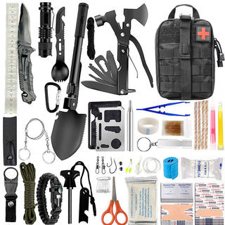 Outdoor mountain climbing wilderness survival equipment multi-functional survival equipment