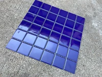 Темно -синяя керамика)