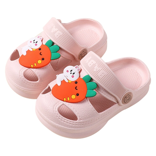 Детские тапочки для мальчиков, нескользящие туфли для раннего возраста, слайдеры, мягкая подошва