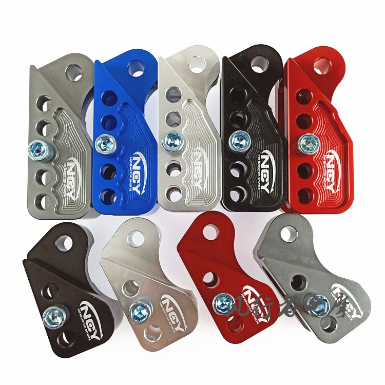 Electric locomotive rear shock absorber five holes rear shift code three holes increase code NCY ting pad fuxi bws hussar zuma