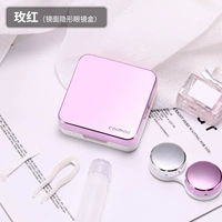 Красный, зеркальный эффект