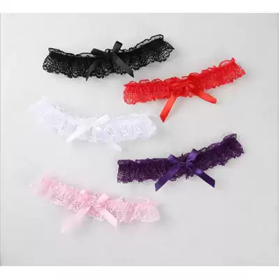 Lace lace princess wind thigh ring Garter accessories collar leg cover Bride wedding leg flower