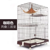 Кошачья клетка Домохозяйство крытая кошка вилла кошка двойной трехслойный крупный кошачий клетка супер большое свободное пространство