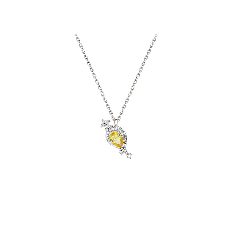 Harry Potter S925 Sterling Silver Lucky Charm Pendant for Women, High-End Versatile Retro Clavicle Chain, 520 Valentine's Day Gift