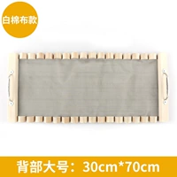 Задняя хлопковая белая ткань Модель