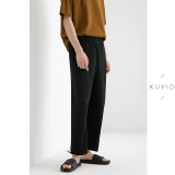 Kuyiou/lifetime плиссированная нога накачала веревочный балки трижды раздавливая плиссированная свободная талия.