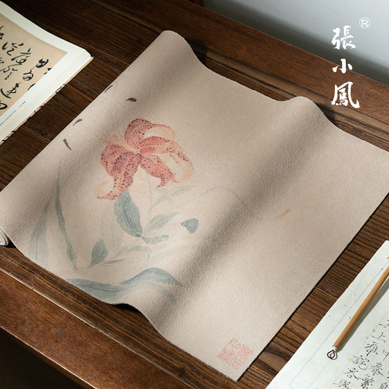 Zhang Xiaofeng Painted Felt Cushion Calligraphy Felt Cloth Calligraphy felt cloth Calligraphy And Calligraphy room Four Paintings Felt Supplies Calligraphy mat Brush Painting and calligraphy Felt Wool wool felt mat National painting cushion cloth table cushion Mao pen character suit-Taobao