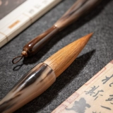 张小凤 Кисть Yuexuanqing Dou Кисть для захвата и миллиметровый письменный куплет Специальное назначение для взрослых Профессиональный уровень китайской живописи Живопись Каллиграфия Большая кисть Большое высококачественное исследование Четыре сокровища Очень большие пружинные куплеты Huzhou Hu Brush