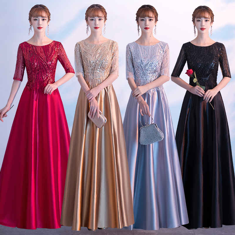 Evening dress, golden clothing, long long skirt, for performances, slim fit Evening dress, golden clothing, long long skirt, for performances, slim fit