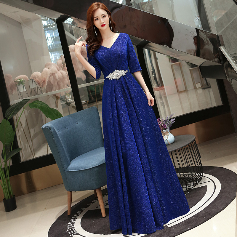  S+MSF021-Bald Blue Middle Sleeve  