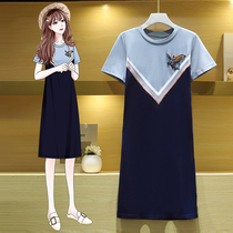 Pregnancy Maternity Dress 2021 Summer New Casual Ocean gas Aging Slim Fit Dress Fashion 100 Pregnant Woman Summer Clothing Out