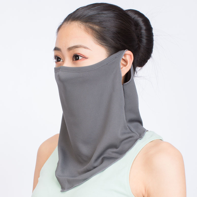 Longshidi summer riding headscarf sunscreen mask ear hanging face towel bicycle face protection scarf sleeve men and women fishing thin