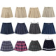 Girls' skirt pleated skirt short skirt British style