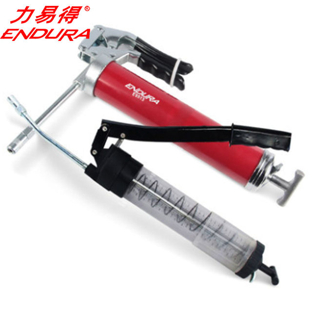 Liyide ແຮງສູງໂປ່ງໃສຖັງ grease gun machine oil ຄູ່ມືຂະຫນາດນ້ອຍ oiler lubrication butter ເຄື່ອງ 400CC