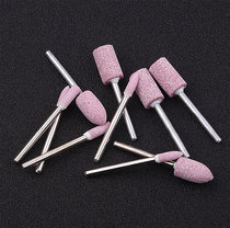 Red corundum grinding wheel grinding head Metal polishing jade flint grinding head mold DIY ceramic 10 pcs