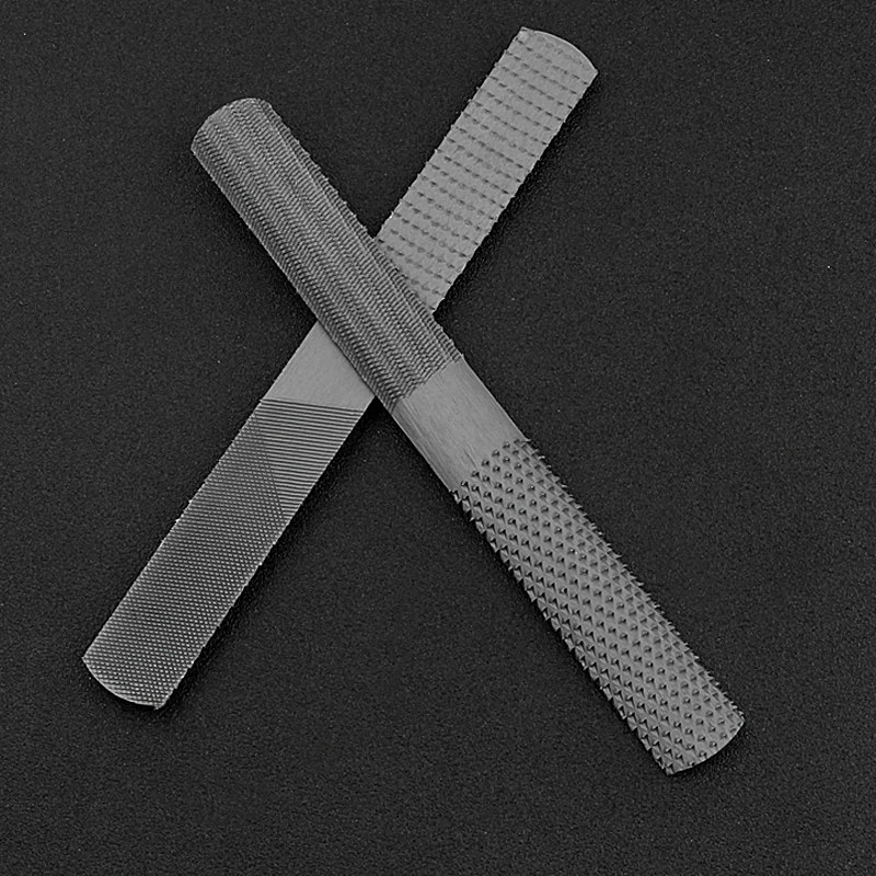 Four-in-one woodworking file tool hardwood coarse tooth fine tooth semi-circular wood file metal steel file repair small wood contusion knife