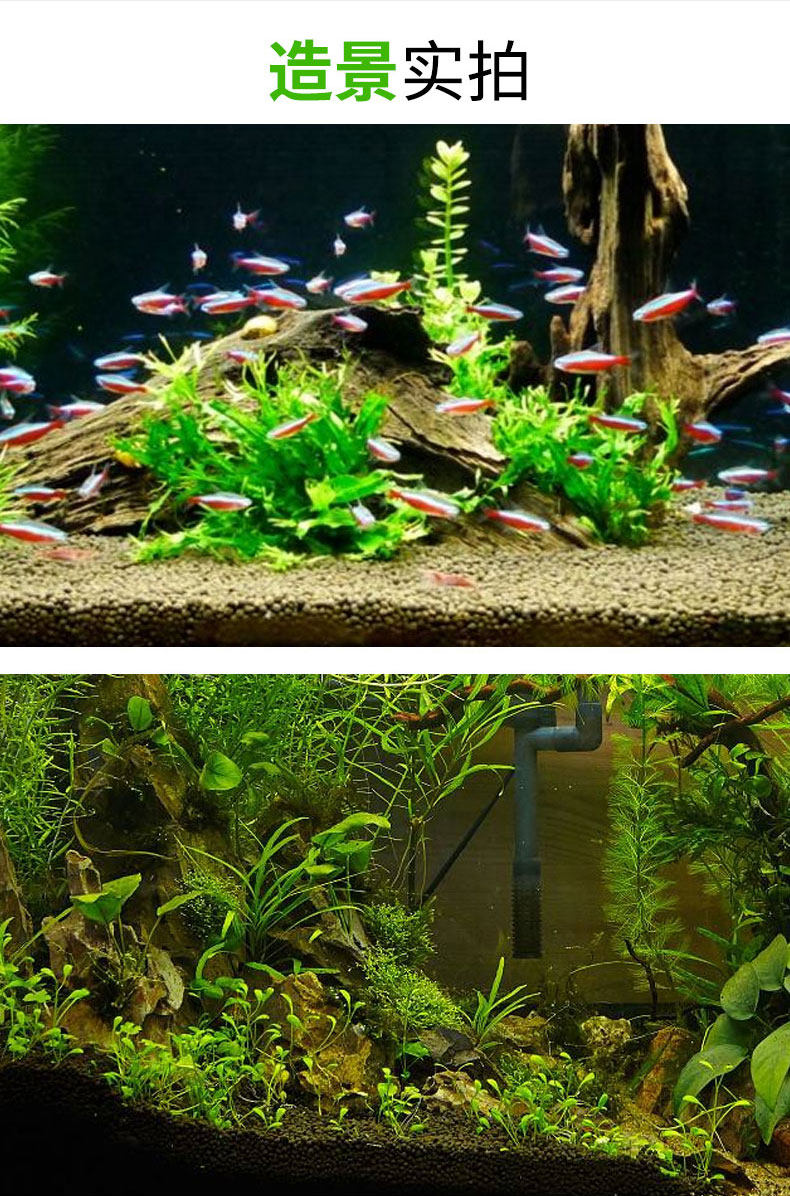 水族造景陶粒砂鱼缸水草泥套餐鱼缸底砂鱼缸沙鱼缸泥土底沙不浑水 景德镇名瓷在线
