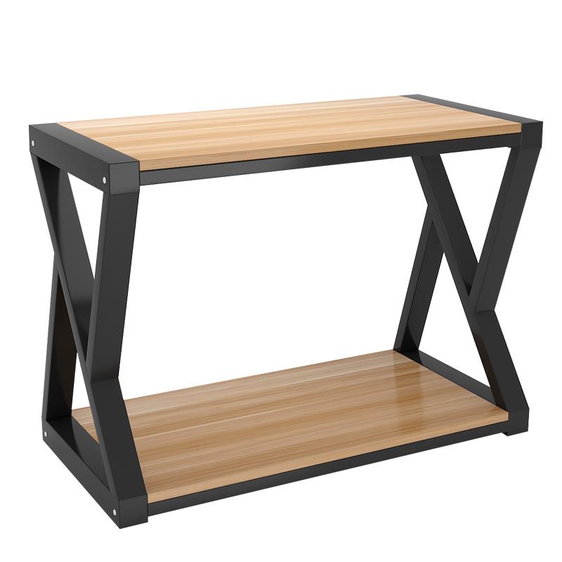 Contracted and I real wood frame, wrought iron tank bottom ark, customized base simple household small fish tank sitting room partition