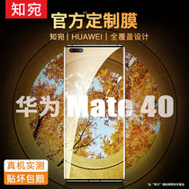 Huawei Porsche Mate40RS anti-spy film Huawei Meta30Pro mobile phone P40 anti-peep mete steel epro fingerprint mt unlock m40 qu screen anti-peep water gaze