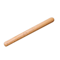 Shuke rosewood rolling pin household food-grade childrens non-stick large solid wood rolling noodle and dumpling wrapper three-piece set