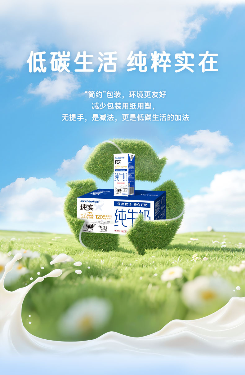 安享好物 安享B级纯奶-均瑶纯实纯牛奶 国标 