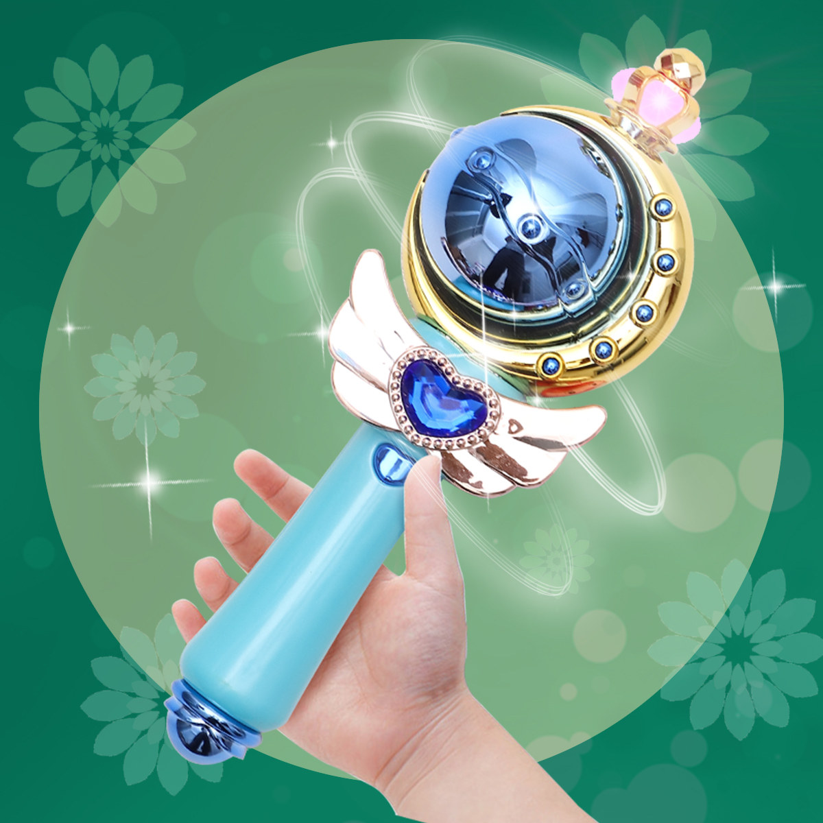 Girl Little Magic Flash Magic Wand Kids Glow Fairy Stick Flash 1 Creative Gift Princess Scepter Toy 0