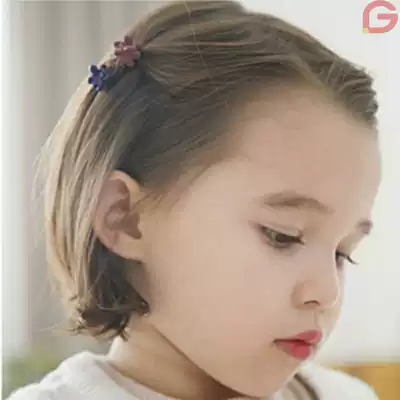 Grab clip children's hairclip banghai small flower grab clip Korean hair jewelry frosted cute side Chuck curtain girl small clip