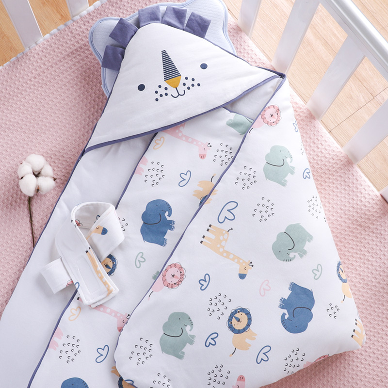 Newborn pure cotton quilt spring, autumn and winter thickened newborn baby bag quilt delivery room bag single baby quilt four seasons thin