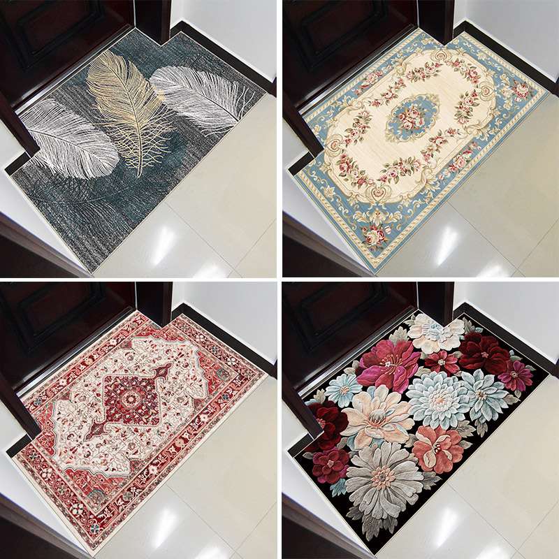 Home Bedroom Large Area Carpet Living-room Floor Mat Door Mat Entrance Door Xuan Guan Entrance Hallway Anti Slip Can Be Cut.