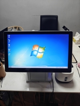 Second-hand Windows 7 system Microsoft computer cash register all-in-one machine comes with a printer for permanent system use