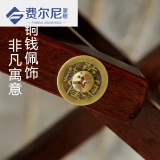 Shandong Solid Wood -Кресло Маза Красное Сандаловое дерево повседневное наружное пожилое стул.