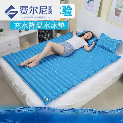 Water cooling pad Household double ice bed pad water-filled fun bed Summer cooling water bed Adult ice pad water cooling pad water bag bed